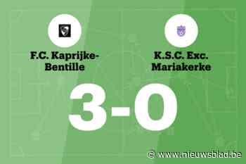 Overduidelijke winst voor FC Kaprijke-Bentille tegen Excelsior Mariakerke