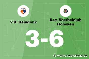 Hoboken B in goede vorm na weer een overwinning