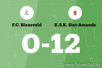 Sint-Amands laat Blaasveld kansloos