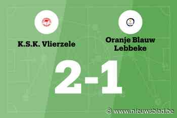 Zege voor KSK Vlierzele in thuiswedstrijd tegen OB Lebbeke