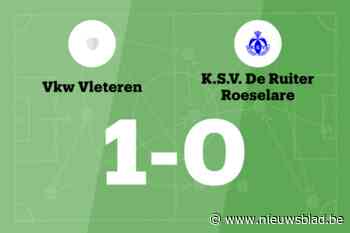 Eerste winst van het seizoen voor VKW Vleteren