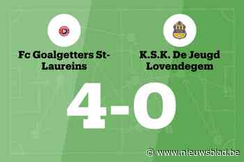 Zegereeks KSK Lovendegem ten einde door nederlaag tegen FCG Sint-Laureins
