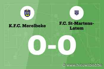 KFC Merelbeke en FC Latem komen niet tot scoren