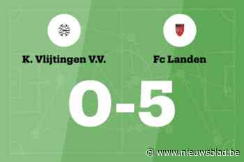 FC Landen overklast Vlijtingen VV