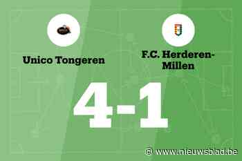 UNICO Tongeren B wint thuis van FC Herderen-Millen