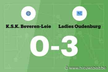 SK Beveren-Leie nog steeds zonder winst na verlies tegen Ladies Oudenburg