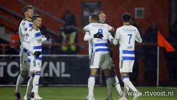 PEC Zwolle boekt monsterscore bij dolend FC Volendam, hattrick voor invaller Druijf