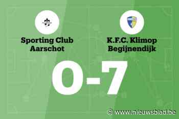 KFC Klimop Begijnendijk laat SC Aarschot B kansloos in uitwedstrijd
