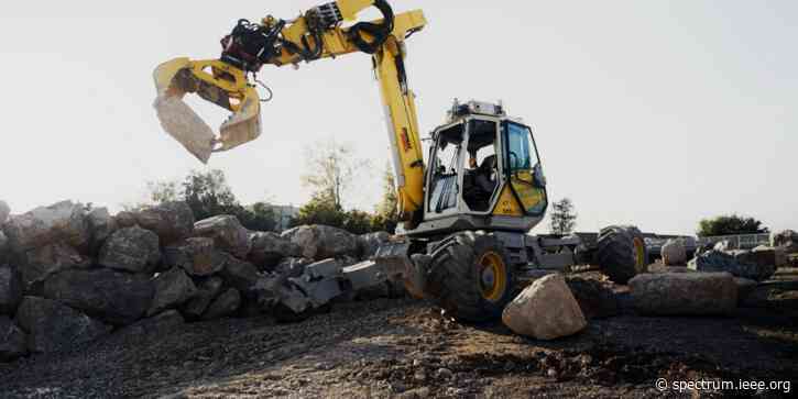 Video Friday: Tap Finger, Move Mountain