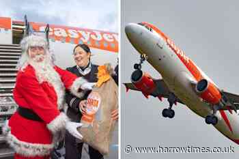 Where to find easyJet's airport post boxes for Santa letters