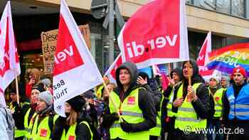 Der Nikolaus bringt in Jena einen Warnstreik