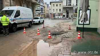 Havarie: Immer mehr spricht dafür, dass Rohrbruch in Jena Ursache für geflutete Keller ist