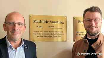 In vielen Bereichen eine Pionierin in Jena: Die erste ordentliche Universitätsprofessorin in Deutschland