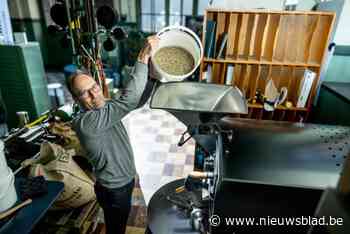 Koffiedrinken naast de gigantische motor van de mijnlift: koffiebranderij opent in be-Mine