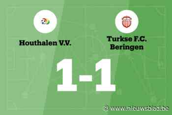 Houthalen VV deelt thuis de punten met Turkse FC