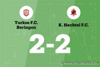 Turkse FC en Hechtel FC delen de punten