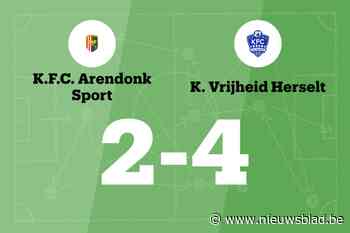 Herselt zet ongeslagen reeks voort met 2-4 tegen Arendonk