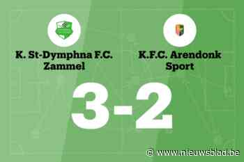 Zammel B wint met doelpunt verschil tegen Arendonk B