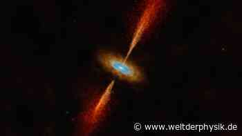 Akkretionsscheibe um Stern in anderer Galaxie entdeckt