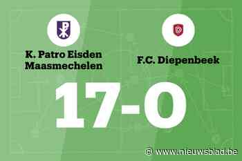 Zege voor Patro Eisden Maasmechelen B thuis tegen FC Diepenbeek B
