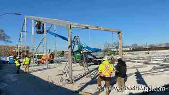 Governor pauses construction at Brighton Park migrant site following environmental report