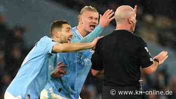 ManCity vs Tottenham: Haaland wütet über Schiedsrichter - Guardiola fassungslos