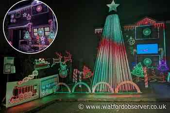 Watford Christmas lights in Jellicoe Road wows locals again