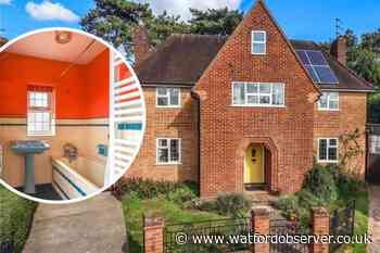 Inside the stunning retro home in Watford on Zoopla