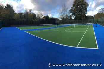 Stunning South Oxhey Playing Fields tennis courts unveiled
