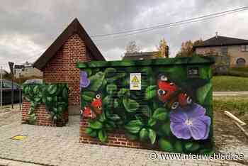 Kasten van elektriciteitscabine ondergaan metamorfose