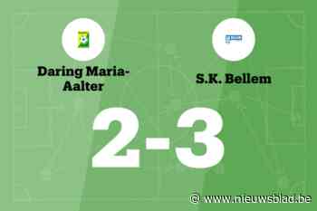 Vier opeenvolgende overwinningen voor SK Bellem na 2-3 zege tegen Daring Maria-Aalter