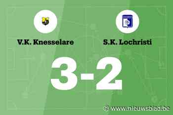 VK Knesselare verslaat SK Lochristi met 3-2 en eindigt reeks zonder overwinning
