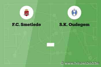 Wedstrijd tussen FC Smetlede en SK Oudegem afgelast
