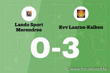 KVV Laarne-Kalken verzekert de overwinning al in de eerste helft tegen LS Merendree