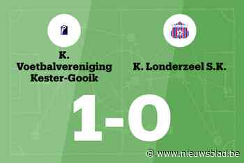 Eerste winst van het seizoen voor KVV Kester-Gooik B