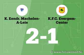 Eendracht Machelen-aan-de-Leie in tweede helft voorbij KFC Evergem Center