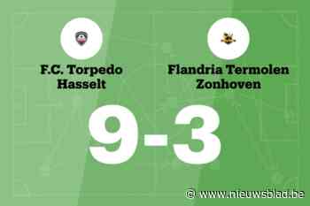 Vandervelden leidt Torpedo Hasselt B naar overwinning tegen Flandria Termolen