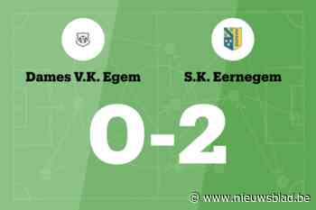 Dames VK Egem B dieper in de problemen na verlies tegen SK Eernegem