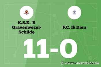 Buitengewoon veel doelpunten bij 's-Gravenwezel-Schilde tegen Ik Dien B