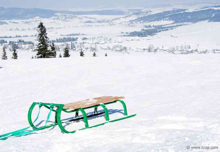 Where can you go sledding in New Mexico?