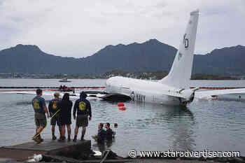 Retrieval of Navy plane in Kaneohe Bay could begin today