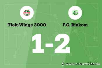 FC Binkom toont wederom uitstekende vorm met zege op Tielt-Winge 3000