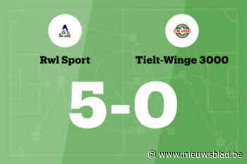 Wedstrijd tussen RWL Sport B en Tielt-Winge 3000 B eindigt in forfaitscore