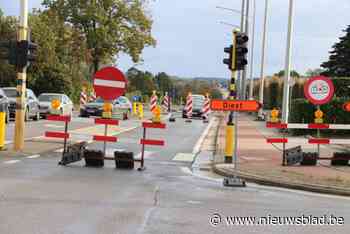 Diestsesteenweg gaat twee weken dicht voor doorgaand verkeer