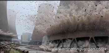 Video of the demolition of 4 cooling towers at Fiddler's Ferry