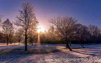 Yellow weather warning for ice is issued in Warrington