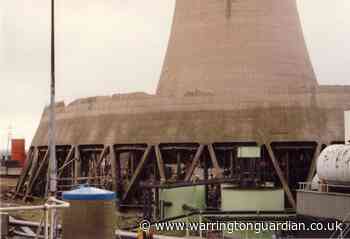 When the iconic Fiddler's Ferry towers first came down