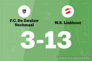 WS Linkhout laat De Zwaluw Vechmaal kansloos