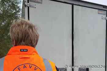 Meerdere inbreuken vastgesteld bij gezamenlijke controles van Westkust, FAVV en VLABEL