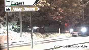 Gladde wegen veroorzaken ongevallen in Bilzen